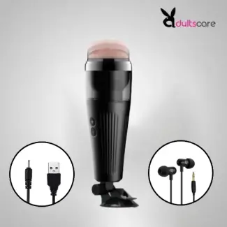 Automatic Electronic Sound Male Masturbator Cup