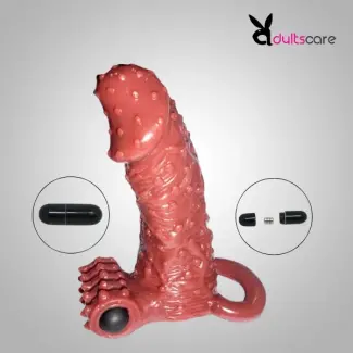 Brave Man Vibration Penis Extension Sleeve
