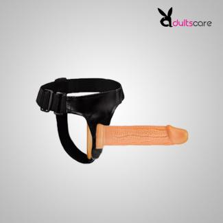 7 inch Corn Style Strong Suction Dildo With Belt