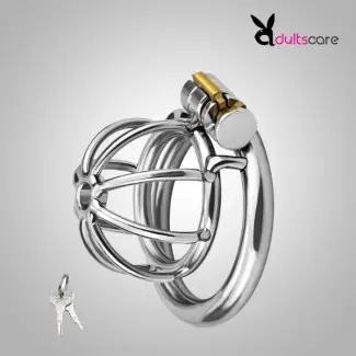Tomi Stainless Steel Male Chastity Cock Cage